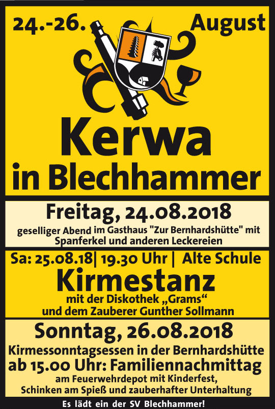 Kerwa in Blechhammer 2018